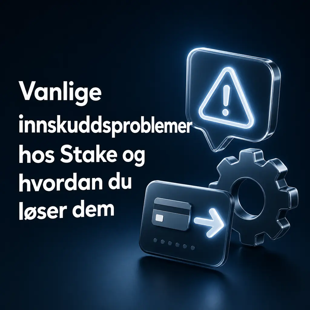 Løsninger på vanlige innskuddsproblemer hos Stake, som forsinkede kryptoinnskudd, avviste betalinger og nådde innskuddsgrenser.